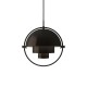 Multi-Lite Pendant Black Brass Gubi
