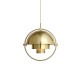 Multi-Lite Pendant Brass Small Gubi