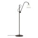 Bestlite BL3 Floor Lamp Black Brass Bone China Gubi