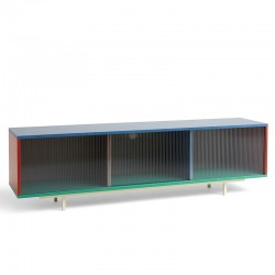 Colour Cabinet L Floor - Glass Doors
