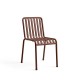 Palissade Chair Iron red HAY