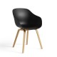 About A Chair AAC 222 Nero HAY