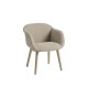 Fiber Soft Armchair - Wood Base Muuto
