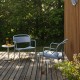 Linear Steel Lounge Armchair Muuto