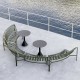 Palissade Park Dining Bench In-Out HAY