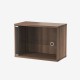 Contenitore Anta Battente Vetro String Furniture