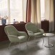 Fiber Lounge Armchair Tube Base Muuto