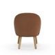 Poltroncina Ace in pelle Normann Copenhagen