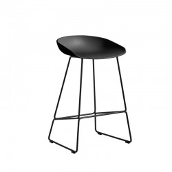 About A Stool AAS 38 Nero H 75cm - Expo