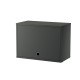 Contenitore Anta Ribalta L 58 cm Grigio Scuro String Furniture