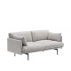 Outline Soft Sofa 2 Posti Muuto