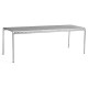 Palissade Table 220 x 90 cm Galvanised HAY