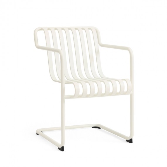 Palissade Cantilever Dining Armchair Cream White HAY