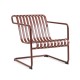 Palissade Cantilever Lounge Chair Low Iron Red HAY