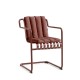 Palissade Dining Armchair Soft Quilted Cushion Olive HAY