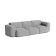 Mags Soft Low - 3 posti Removable Cover HAY