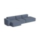 Mags Soft Low - 3 posti Config. 4 Removable Cover HAY