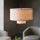 Margin Pendant Lamp - Beige Canvas New Works