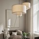 Margin Pendant Lamp - Beige Canvas New Works