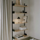 New Works Wall Shelf 1900 Cabinet Low w. Doors New Works