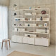 Unit Libreria 180 cm Contenitore Tiptoe