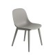 Sedia Fiber Side Chair Grigia Muuto