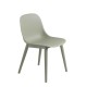 Sedia Fiber Side Chair Verde Salvia Muuto