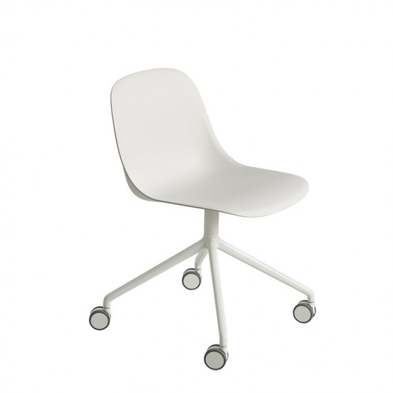 Fiber Side Chair con Ruote Muuto