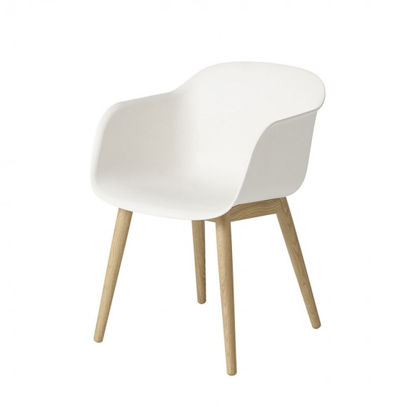 Sedia Fiber Chair Bianca Muuto