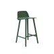 Sgabello Nerd Barstool Verde H 65 cm Muuto
