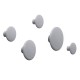Appendiabiti Dots Set 5 Pz Grigio Muuto