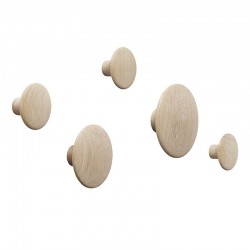 Appendiabiti Dots Set 5 Pz Rovere