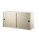 Cabinet Frassino Contenitore Ante Scorrevoli String Furniture