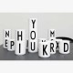 Tazza AJ Arne Jacobsen Design Letters