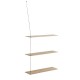 Ripiano Stedge Shelf Woud