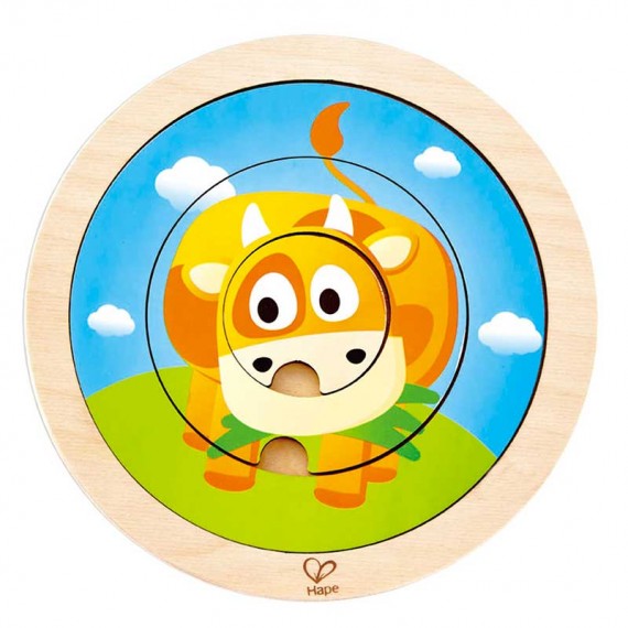 Hape E1606 Cerchi degli animali rotanti Hape