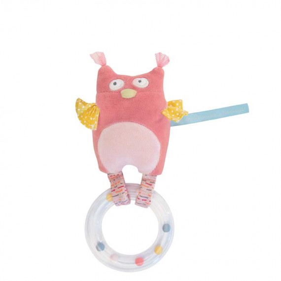 Madamoiselle Anello Sonaglio Gufo Moulin Roty