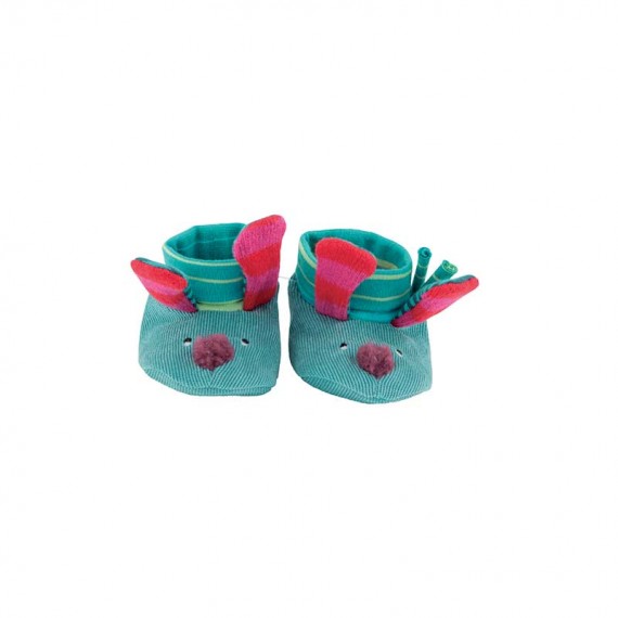 Jolis Pas Beaux Scarpine Cane 0-6 M Moulin Roty