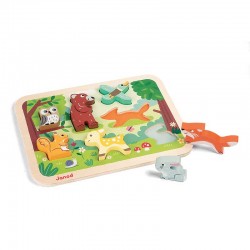 Janod J07023 Puzzle a incastro Foresta