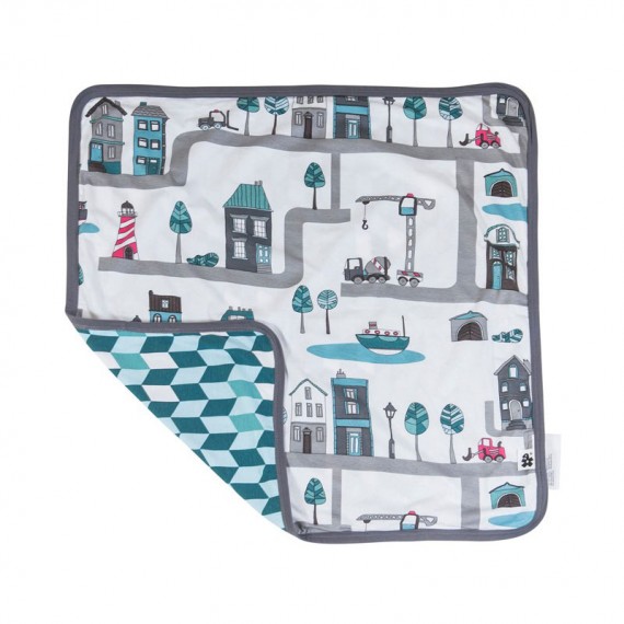 Coperta Village Boy Sebra