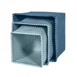 Wicker Basket Set 3 Pz