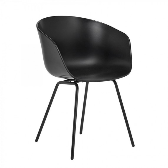 About A Chair AAC 26 - Metallo nero HAY