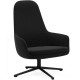 Era Swivel High alluminio nero Normann Copenhagen