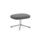 Poggiapiedi Era Swivel alluminio lucido Normann Copenhagen
